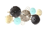 Decorative Metal  Wal Clock -  Free Size,  Metal,  Decorative,  Pack of 1